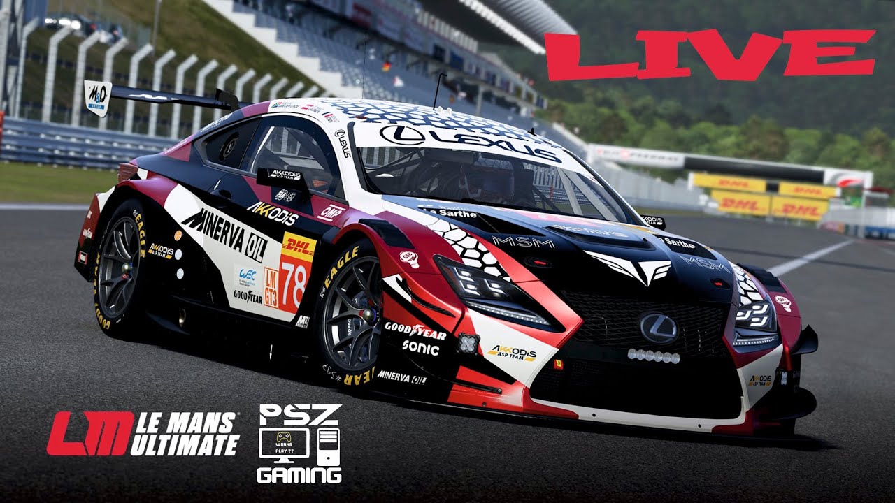 LMU SPA gyakorlás online  Lexus RC-F GT3 |