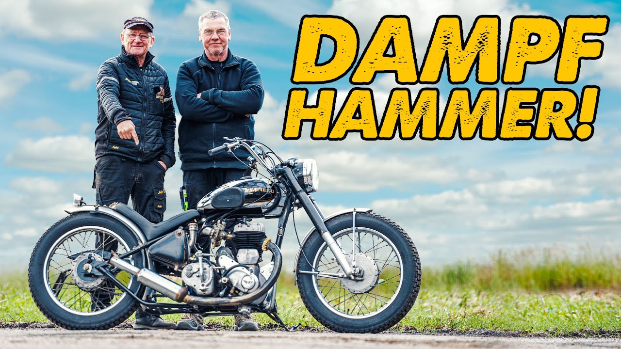 Getunter Dampfhammer mit 730 ccm | BSA Royal Enfield | Andis Funktionspunk