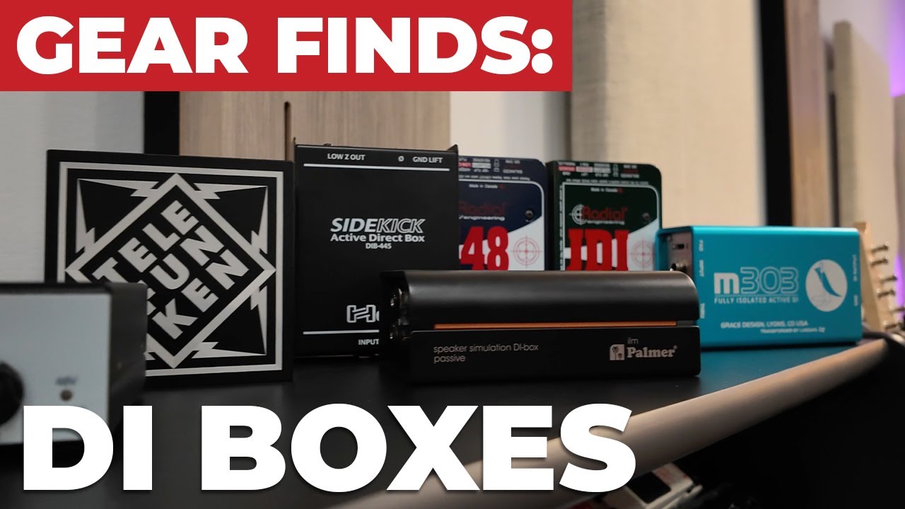 Which DI Box Fits Your Setup? 7 Options for Guitar and Bass