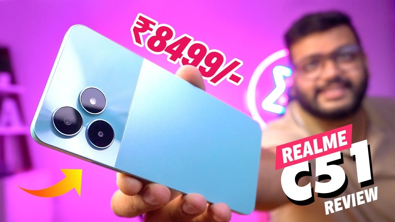 Realme C51 Unboxing & Review - ⚡️ 90hz Display, 33W Fast Charging @ ₹8499!!