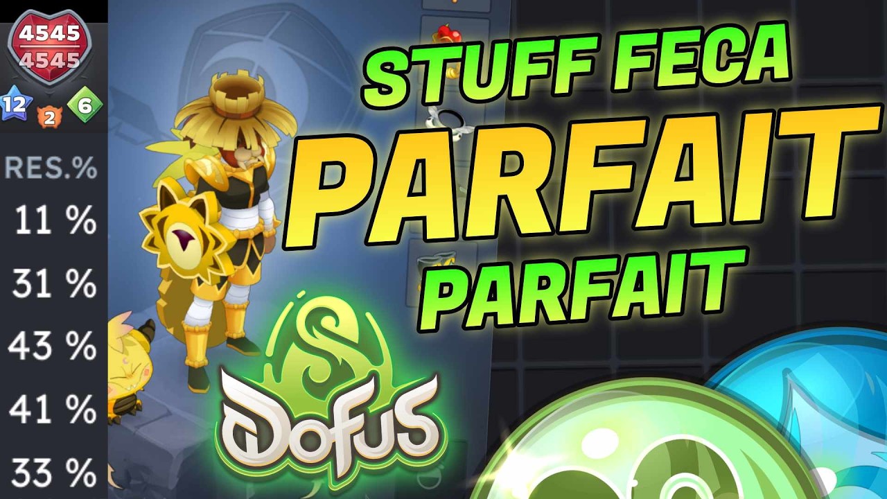 EXCELLENT PVM, STUFF FECA EAU AIR DO CRIT SUR DOFUS 3.5