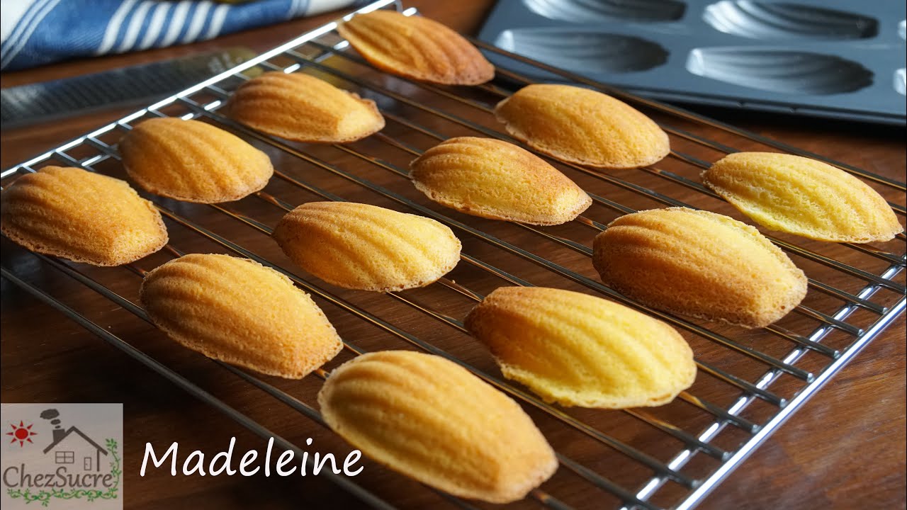 レモンマドレーヌの作り方/lemon madeleines recipe