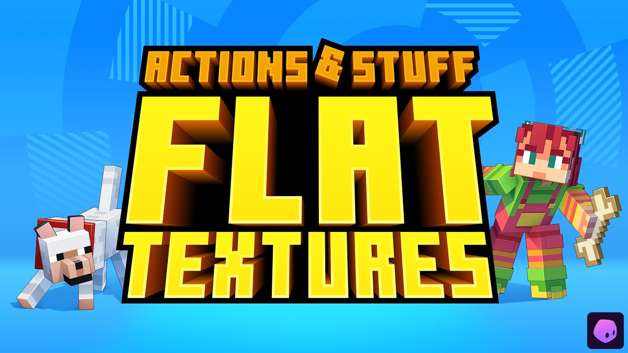 Actions & Stuff: Flat Textures Completely Changes Minecraft&rsquo;s Look
