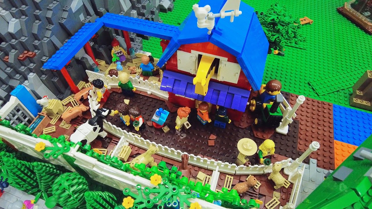 LEGO Zoo rebuild update pt. 8: Petting zoo area & entrance status