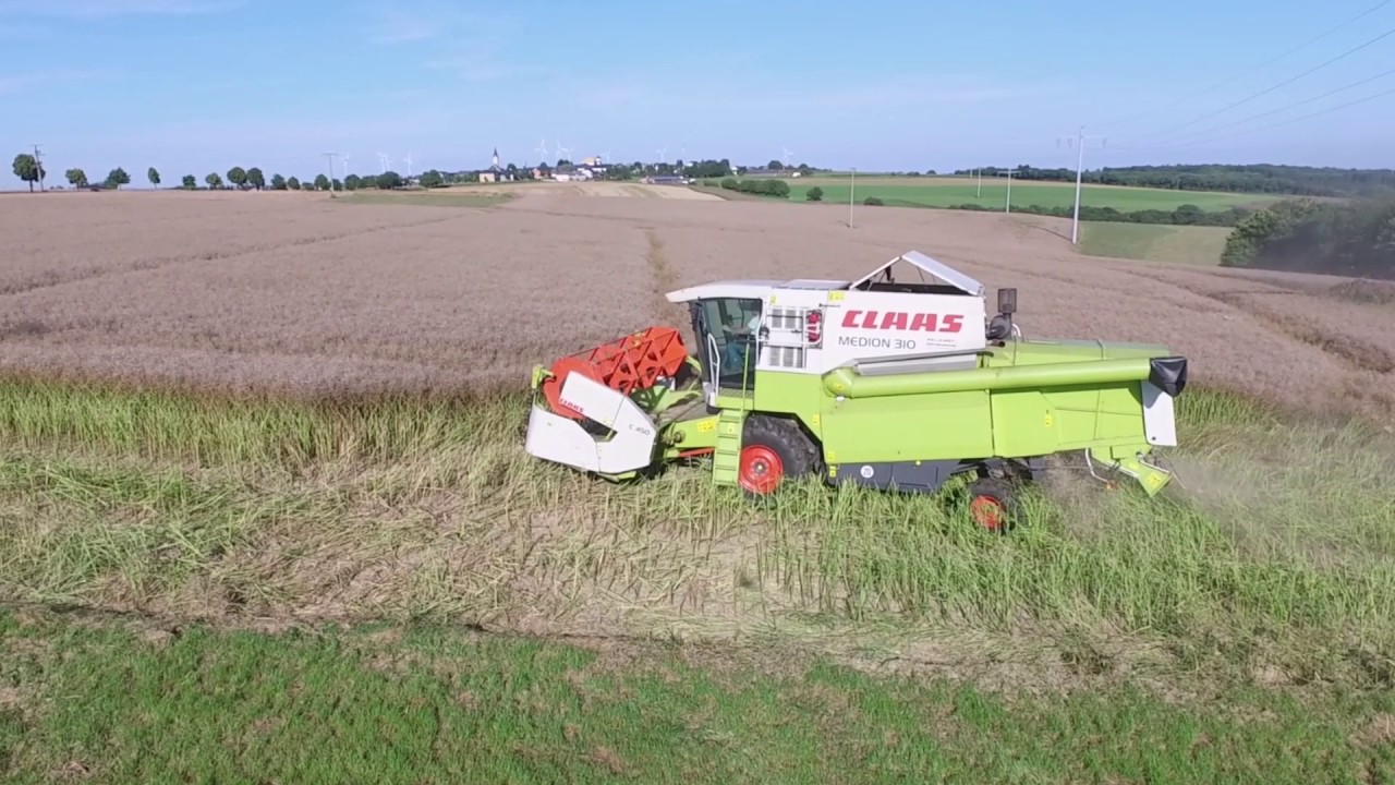 Ernte 2016 I Claas Lexion 670  I Claas Medion 310 I Phantom