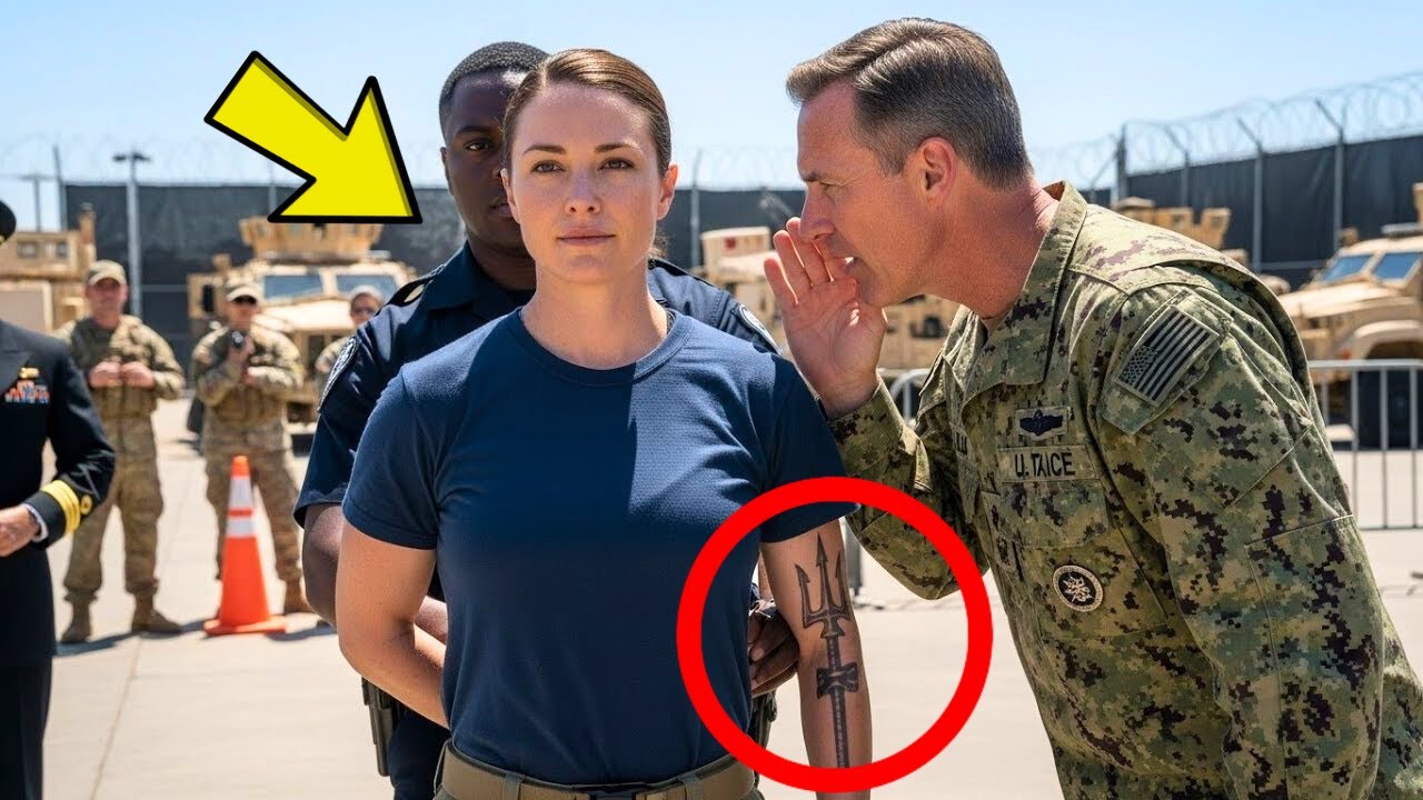 Sie Wurde Festgenommen, Weil Sie Als SEAL Galt–Bis Ein Admiral Flüsterte: 'Dieses Tattoo Ist Echt.'