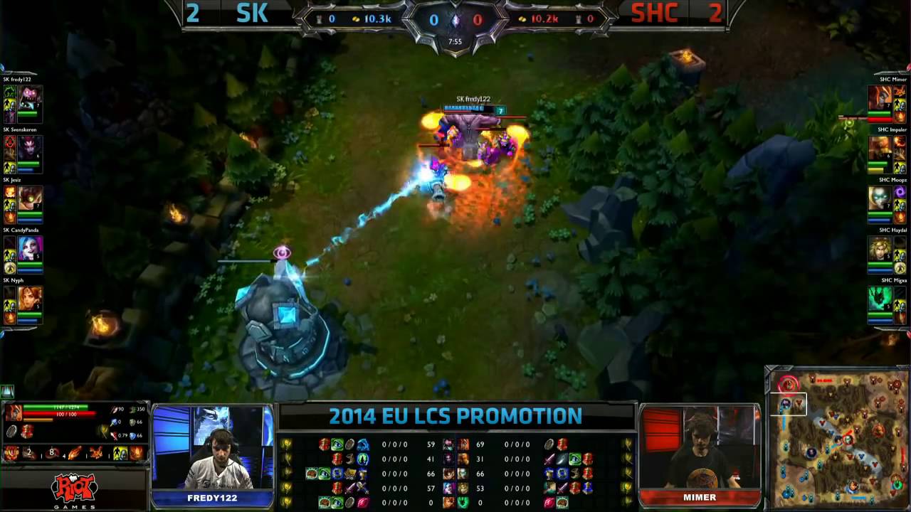 &spades; SEASON 4 &spades; || SK Gaming vs SUPA HOT CREW XD  Game 5 Bo5  2014 EU LCS Spring Promotion SK vs SHC G5