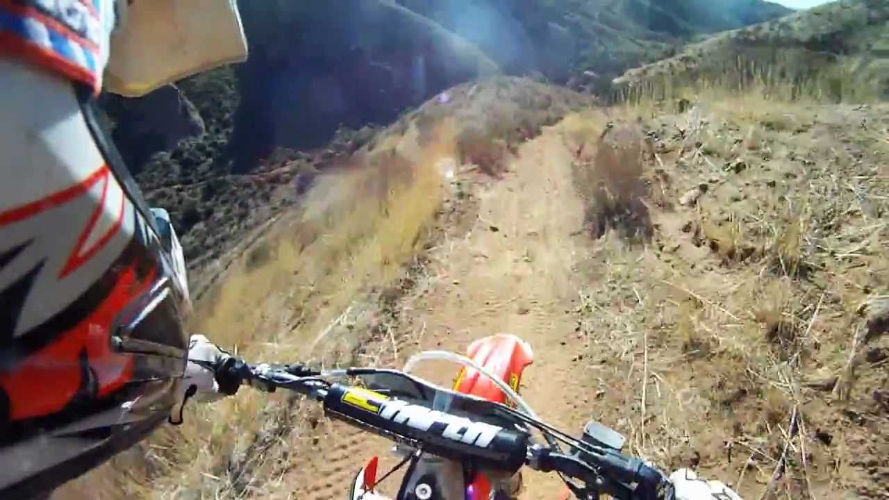 Texas Trail at Rowher Flats OHV, California - CRF450R - GoPro Hero HD Helmet Cam