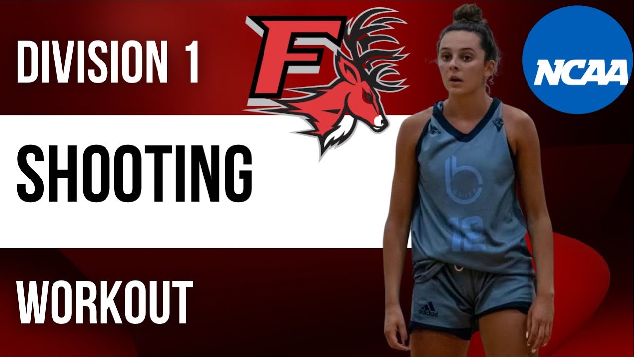 Division 1 Women's Basketball Shooting Workout! Kate Peek Fairfield Commit