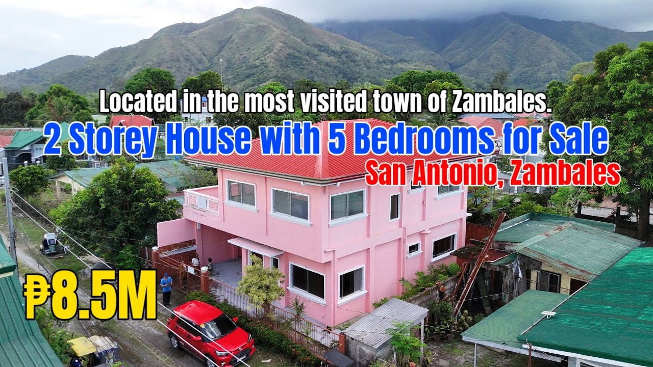 2 Storey 5 Bedroom House in Zambales for Sale