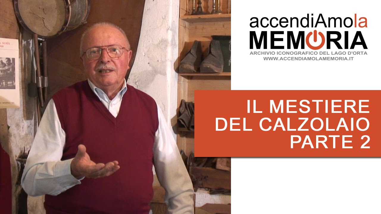 Il mestiere del calzolaio - parte 2
