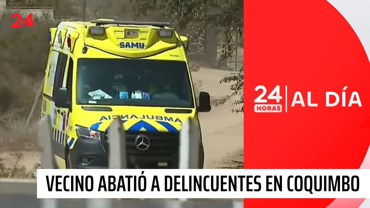 Coquimbo: vecino abatió a delincuentes en medio de asalto