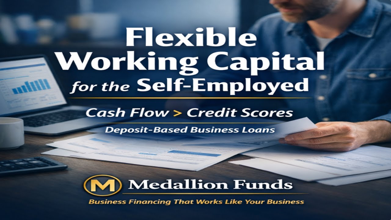 Flexible Working Capital & Equipment Loans for the Self-Employed