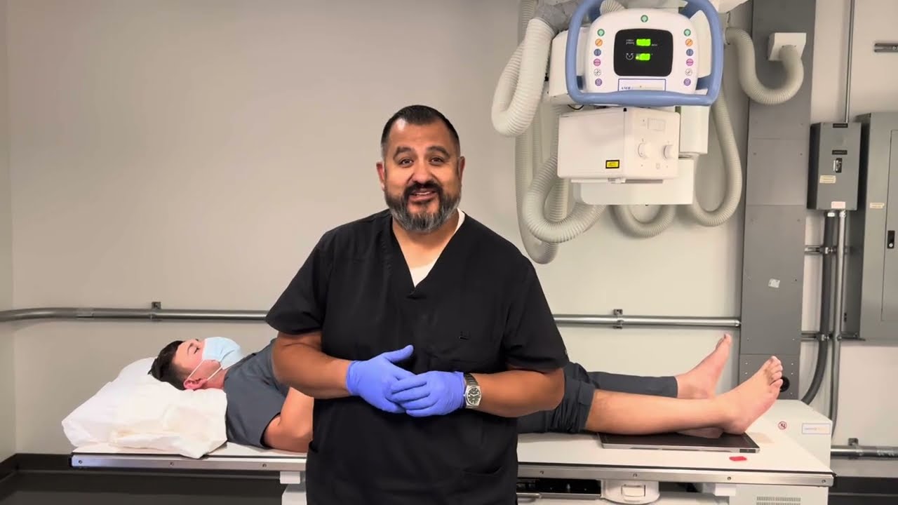 Ankle X-Ray Positioning | Radiography with Mr. M