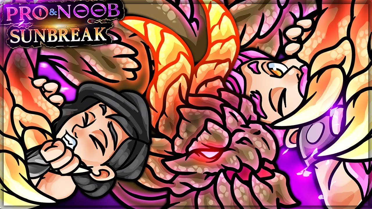 SUPER RISEN SHAGARU IS HELL - Pro and Noob VS Monster Hunter Rise Sunbreak! (A9 Afflicted Monsters)