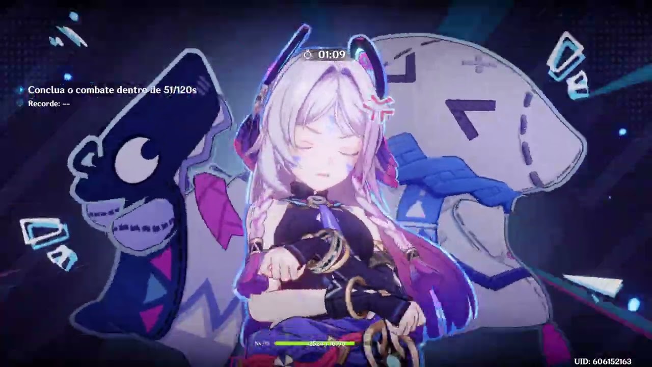 Mavuika/Flins/Skirk - Stygian Onslaught Fearless - Confronto Abissal Destemido Luna 4 - Genshin