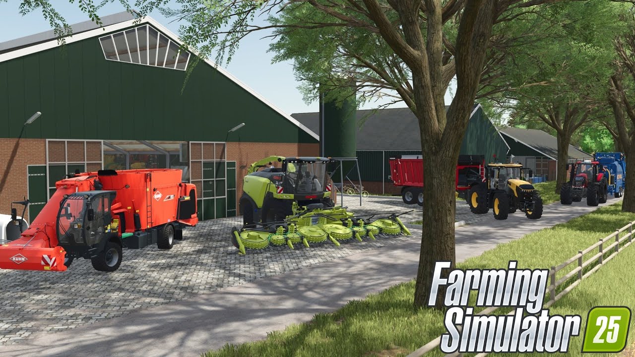 OPENING VAN DE NIEUWE BOERDERIJ IN NEDERLAND!? - Farming Simulator 25