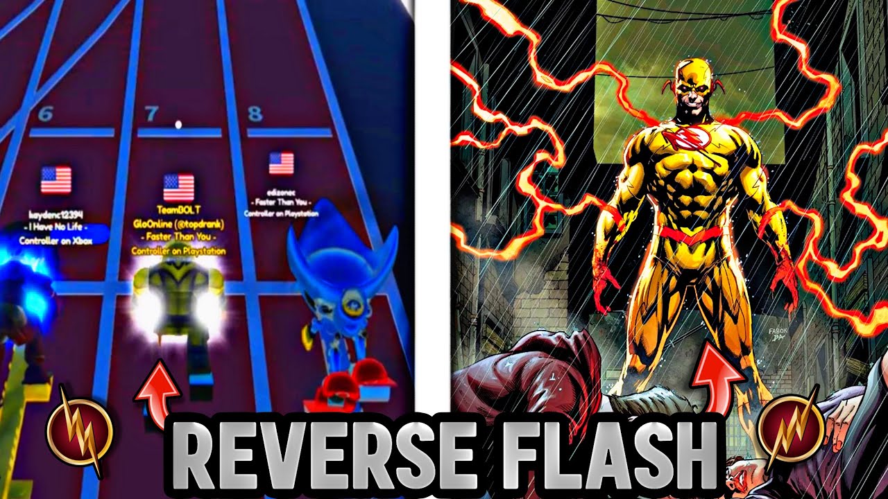 I Became REVERSE FLASH On Track & Field Infinite…⚡️| Roblox