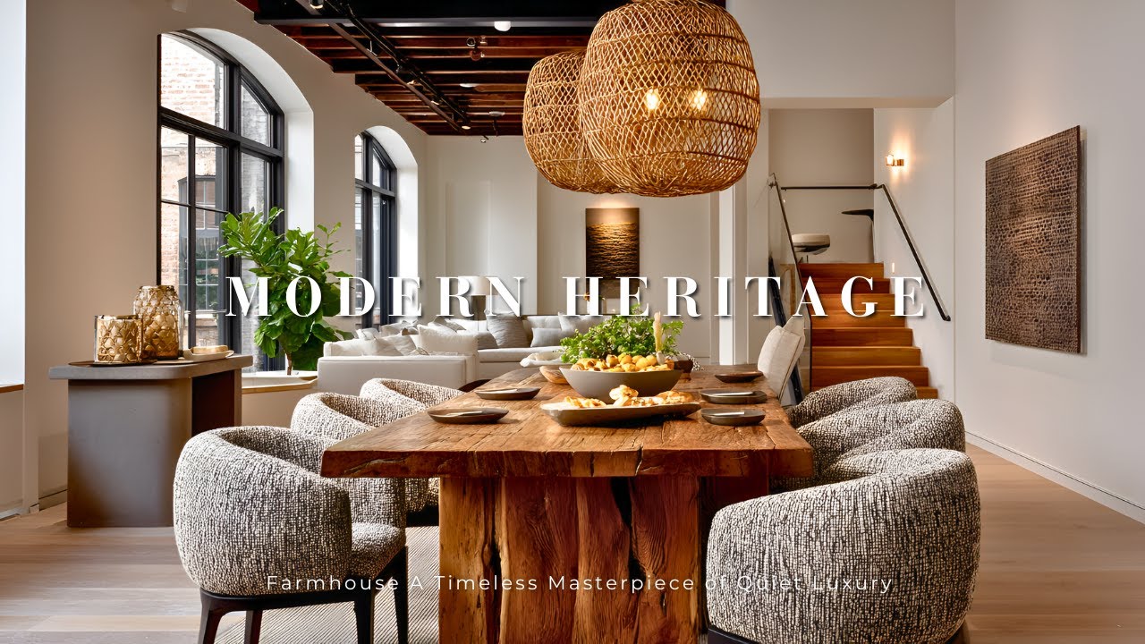 The Modern Heritage Farmhouse: A Timeless Masterpiece of Quiet Luxury