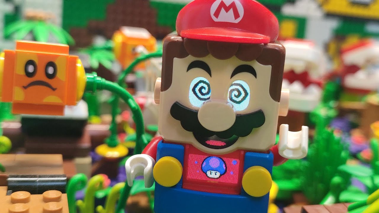LEGO Super Mario 2024 Big Poison Level MOC #legomario #mario #legomario