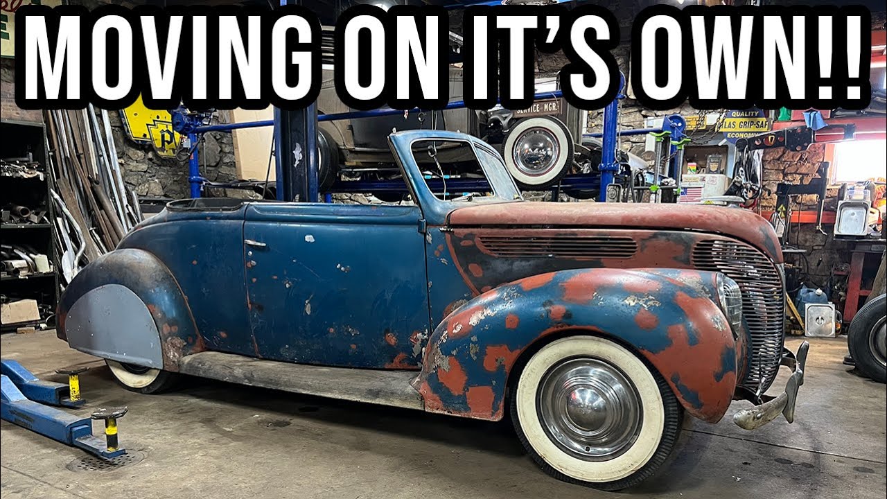 Ford 1938 года с двигателем Cadillac впервые за более чем 50 лет переезжает!