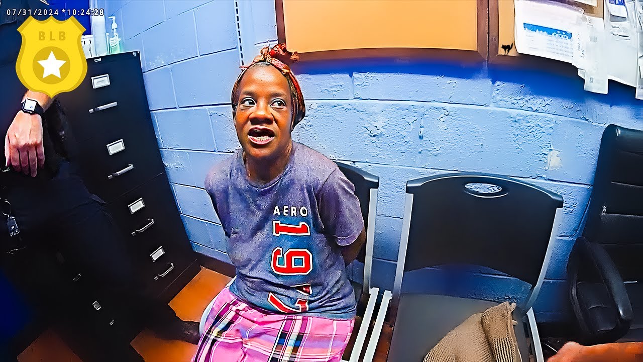 Lady with BIRDLIKE Movements Busted Boosting from WALMART