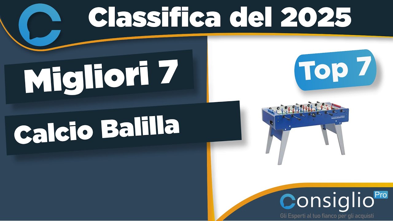 Migliori calcio balilla Qualità Prezzo 2025