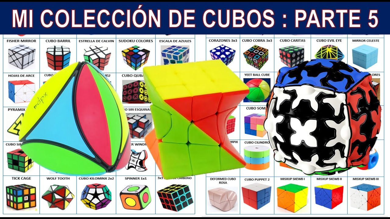 MI COLECCION DE CUBOS. Parte 5