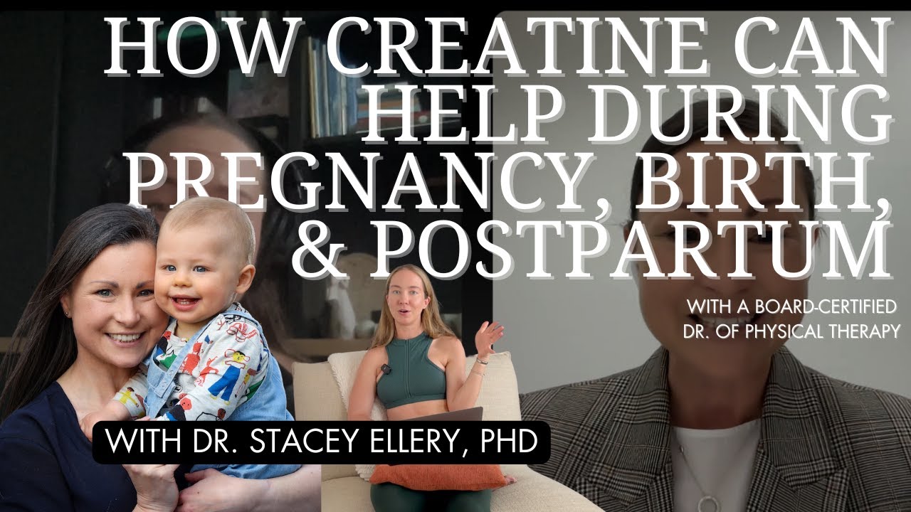 Mamapalooza:: Creatine for women from conception to postpartum with Dr. Stacey Ellery, PhD
