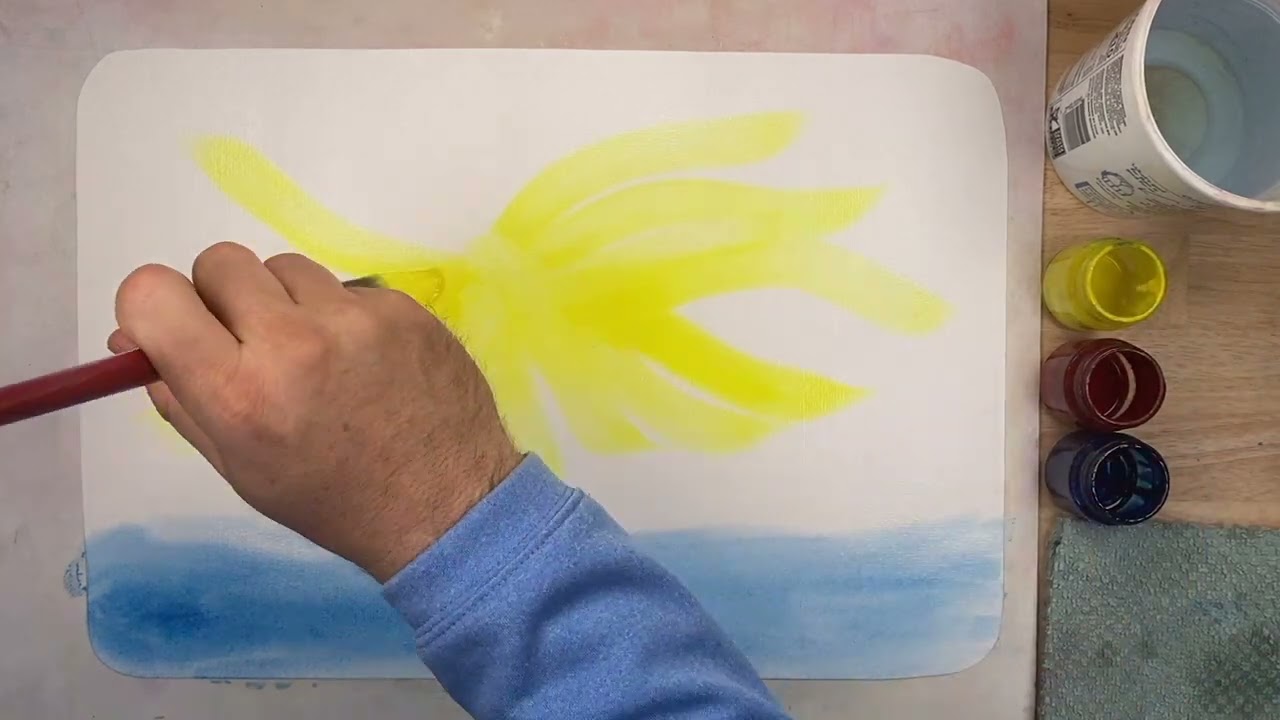 Free Waldorf Painting Lesson: 1st Grade | Wet On Wet | Simply Waldorf
