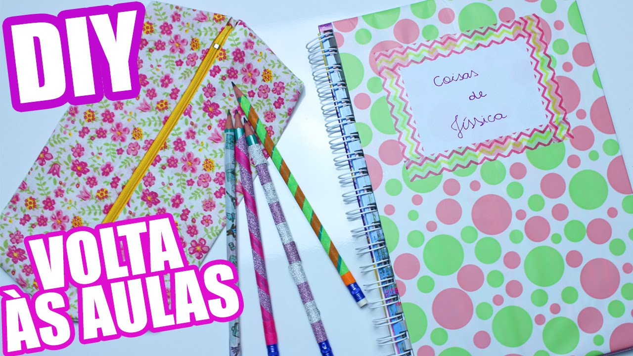 DIY Volta &agrave;s Aulas 2016 | Back To School - Por J&eacute;ssica Freitas