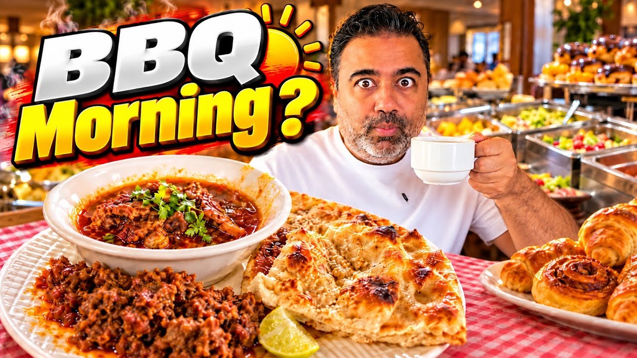 BBQ Tonight&hellip; IN THE MORNING? | Buffet Breakfast Karachi 