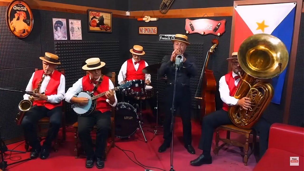 Extra Dixie Jazz Band - Live Streaming HD by JAZZING - Dixieland Music Selection Traditional -Swing