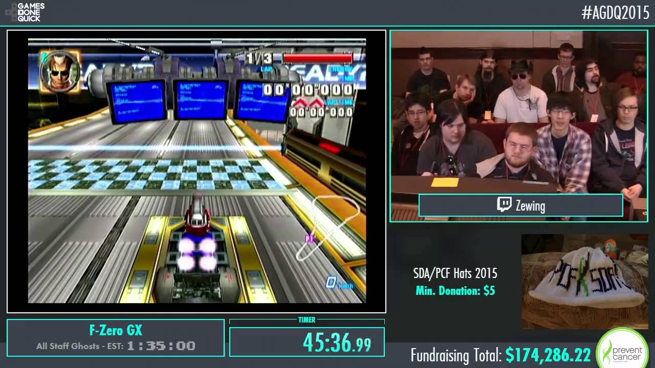 F-Zero GX by Zewing, Naegleria, and akc_12 in 1:23:25 - AGDQ2015 - Part 29