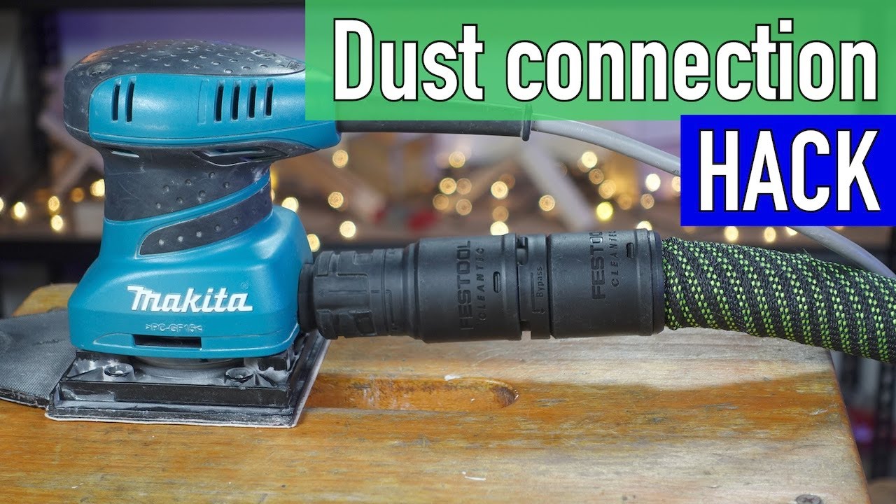 Makita - Festool пылеудаляющий лайфхак - просто и дёшево