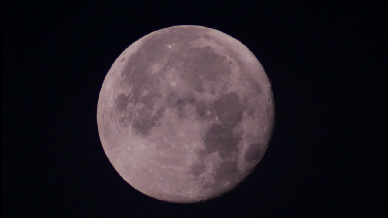 ISS Lunar Transit July 18 2019 SLOW Speed