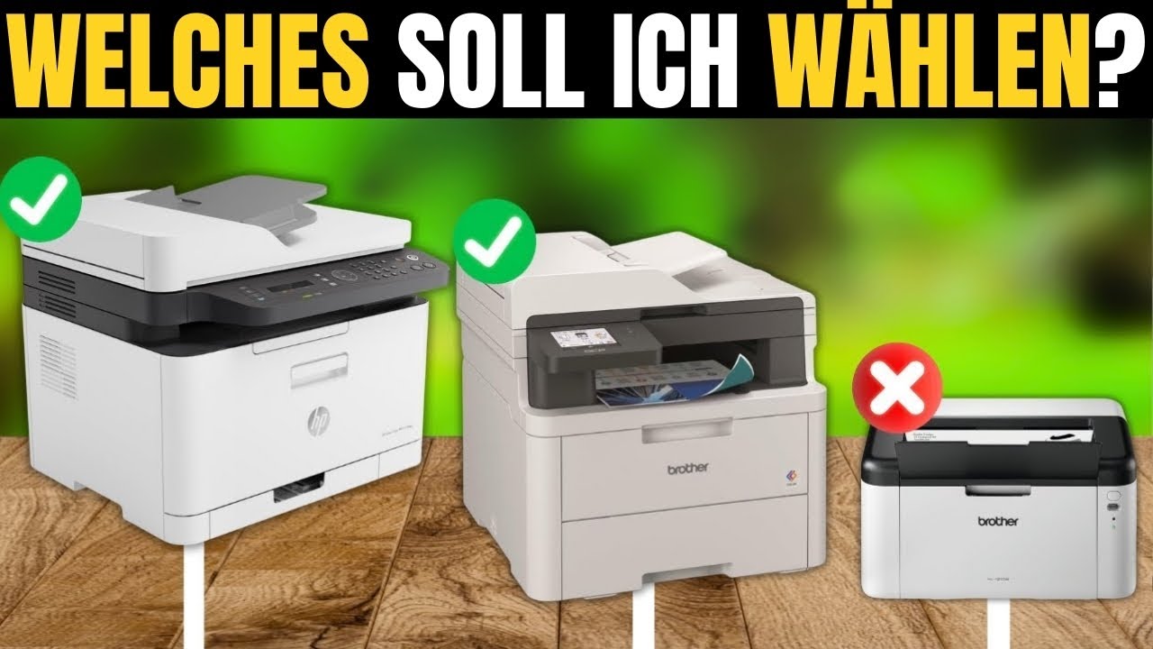 Die Besten Laser-Drucker im Preis-Leistungs-Verh&auml;ltnis 2026 [KAUFE NICHT DEN FALSCHEN]