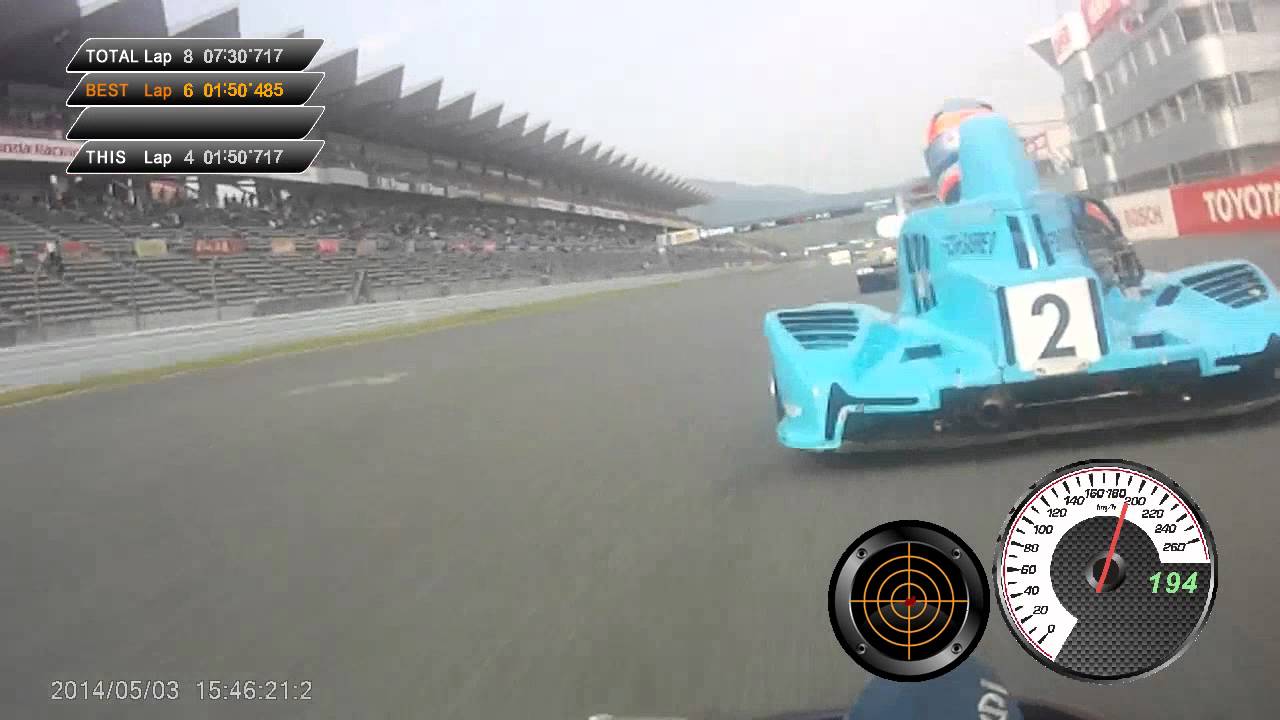 スーパーカート富士スピードウェイ決勝2014 05 03