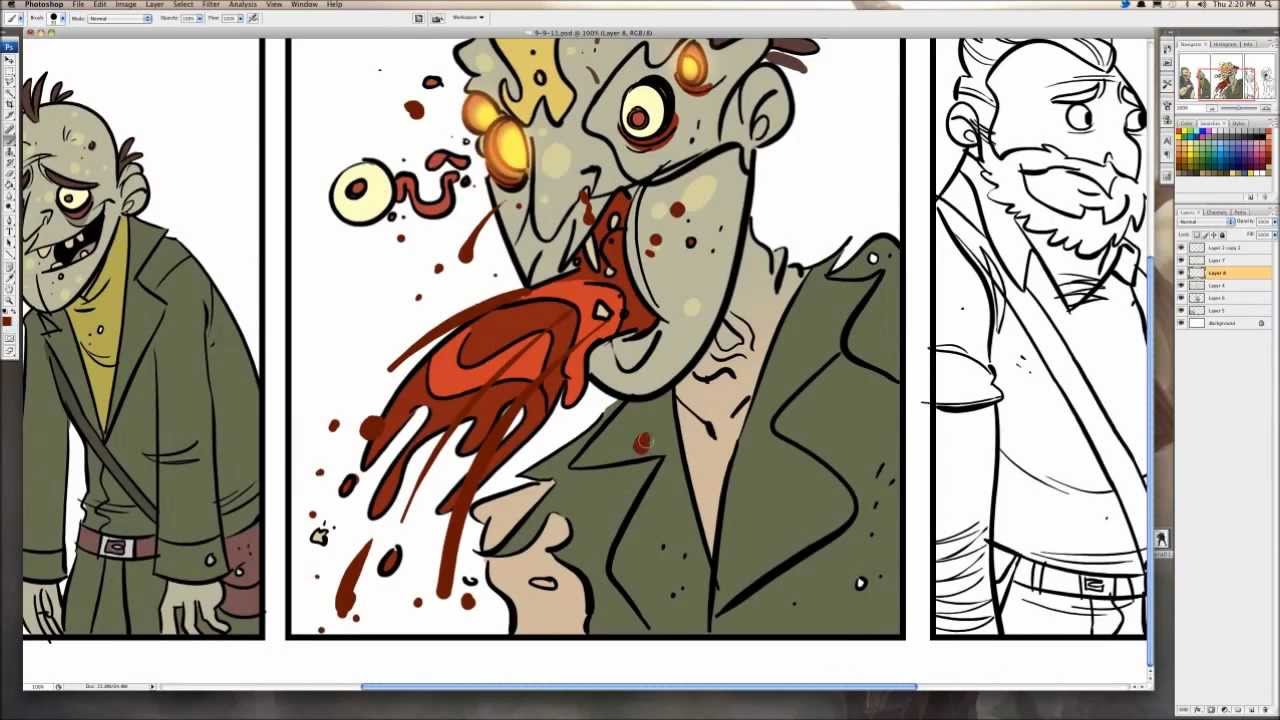 Gabe Art - Penny Arcade - One Can Never Tell (8x)