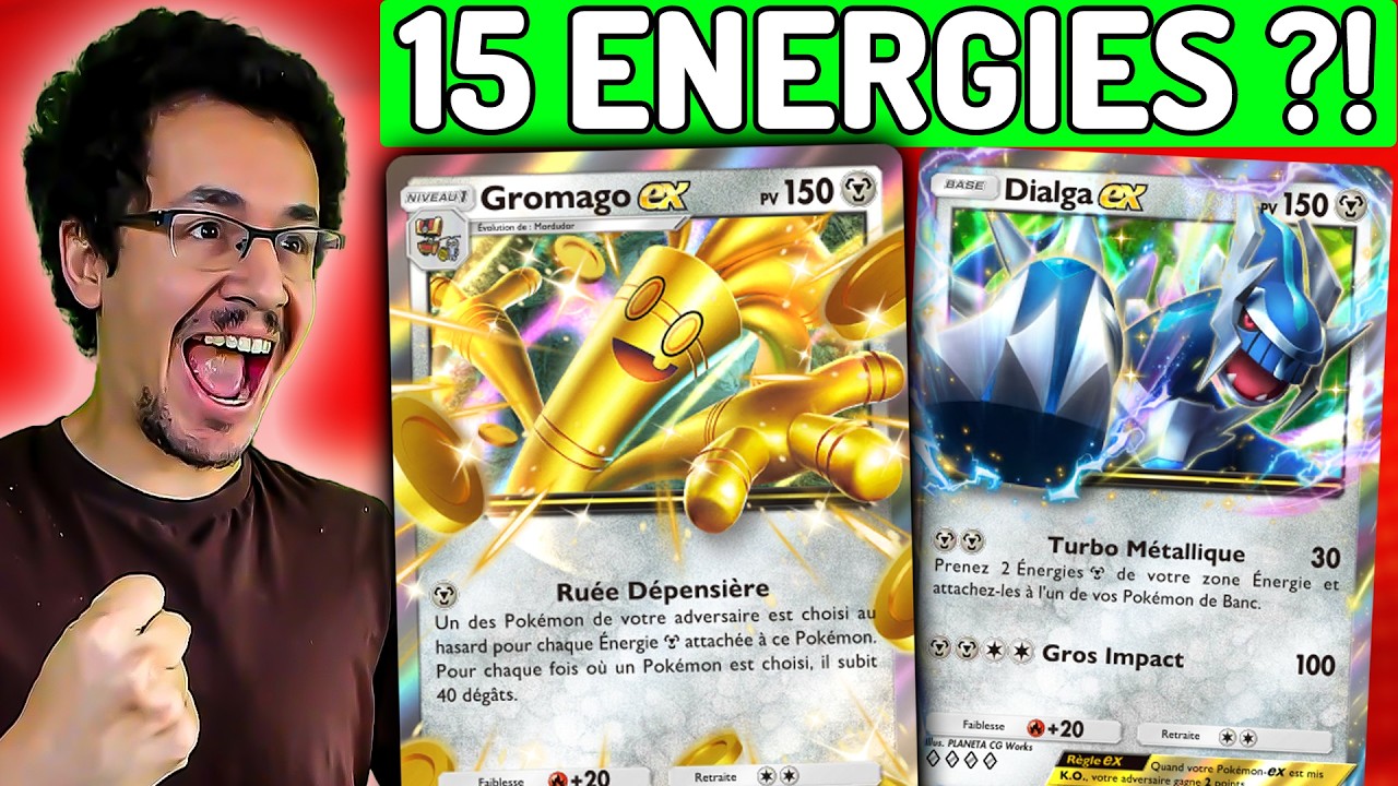 LE DECK DES EMOTIONS [Gromago EX / Dialga EX] - Deck Pokemon pocket