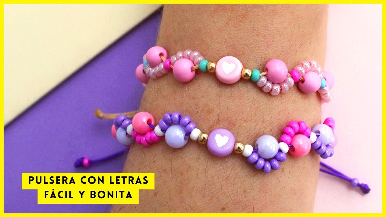 💖 PULSERA de HILO con CHAQUIRAS para VENDER :  ✨ Tutorial fácil