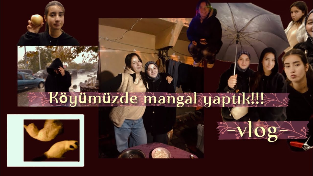 İlk kez mangal yaptık!! 