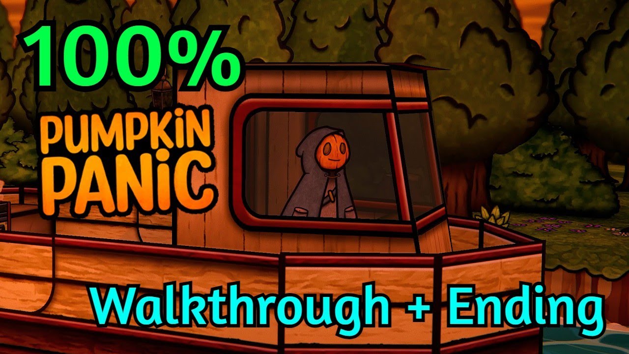 Pumpkin Panic Game Full Walkthrough (No Commentary)