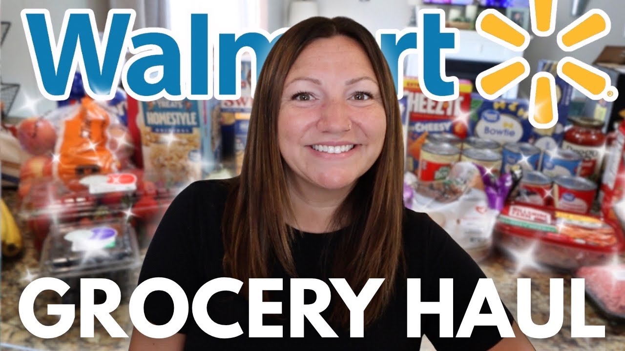 WALMART GROCERY HAUL | SUMMER RESTOCKS | GROCERY HAUL + MEAL PLAN