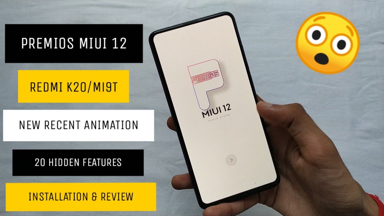 PremiOS MIUI 12 For Redmi K20/Mi9T | Batter Then XiaomiEu? | Full Review & Installation