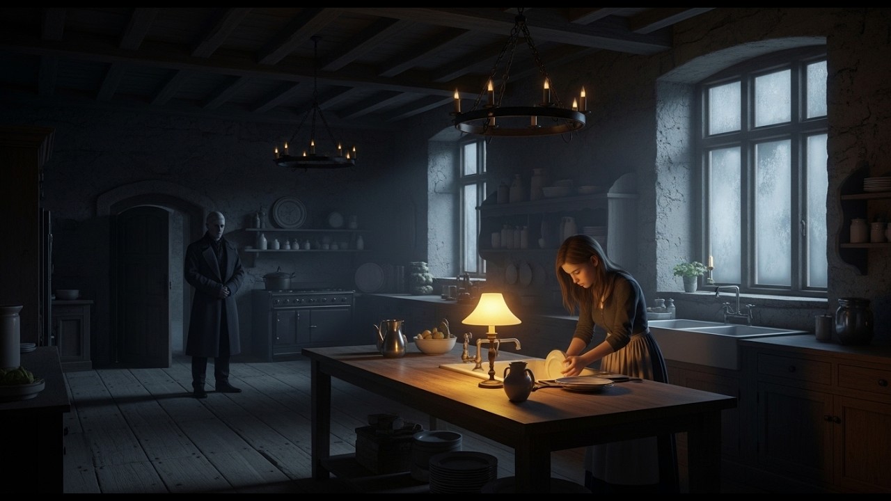 VAMPIRKÖNIG sah die Tochter seiner Magd um 3 Uhr morgens Geschirr spülen — dann erfuhr er warum