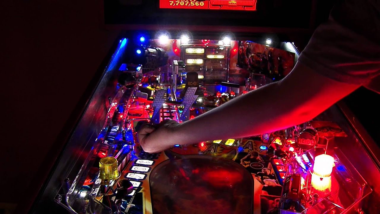 Stern Pinball ACDC active lightning bolts mod 005