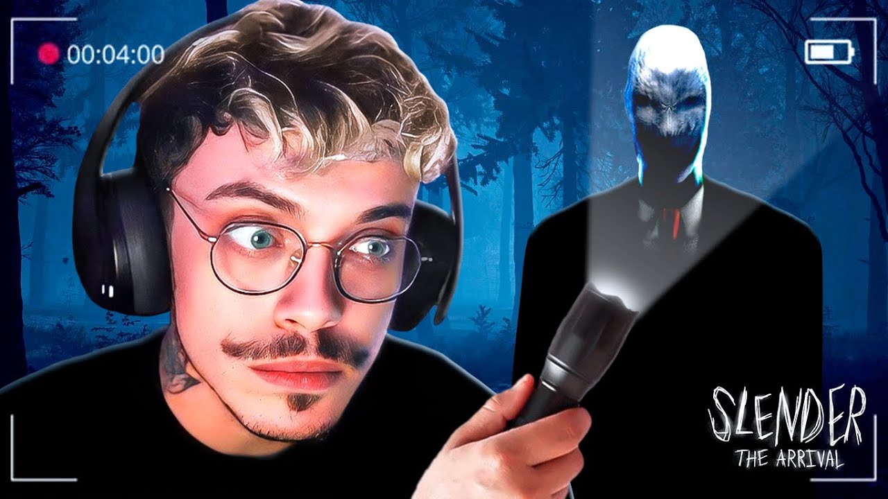 fui PERSEGUIDO pelo SLENDER na FLORESTA - SLENDER: THE ARRIVAL