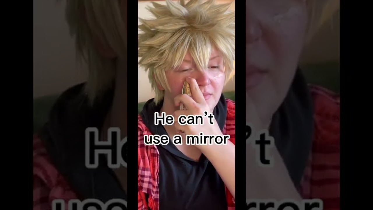 #nomirrorcosplaymakeup #bnhacosplay #cosplay #challenge