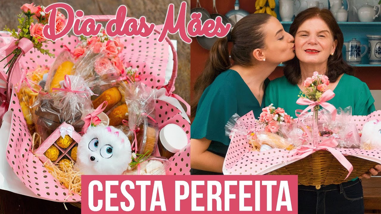 Como fazer CESTA DE CAFÉ DA MANHÃ (especial Dia das Mães) - Cozinha do Bom Gosto - Gabi Rossi